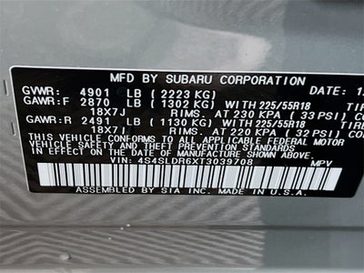 2026 Subaru FORESTER Limited