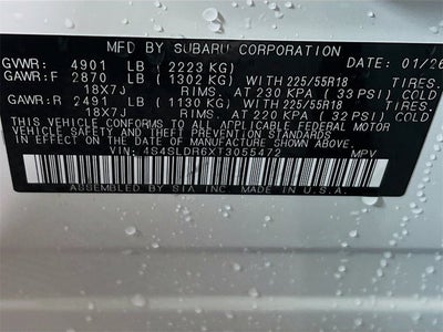 2026 Subaru FORESTER Limited