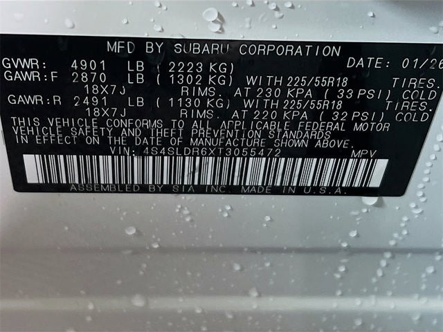 2026 Subaru FORESTER Limited