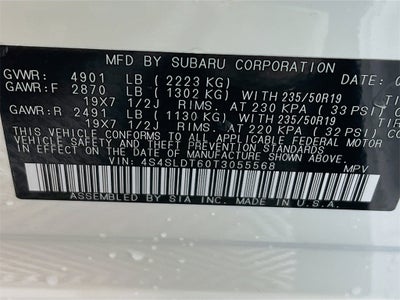 2026 Subaru FORESTER Touring