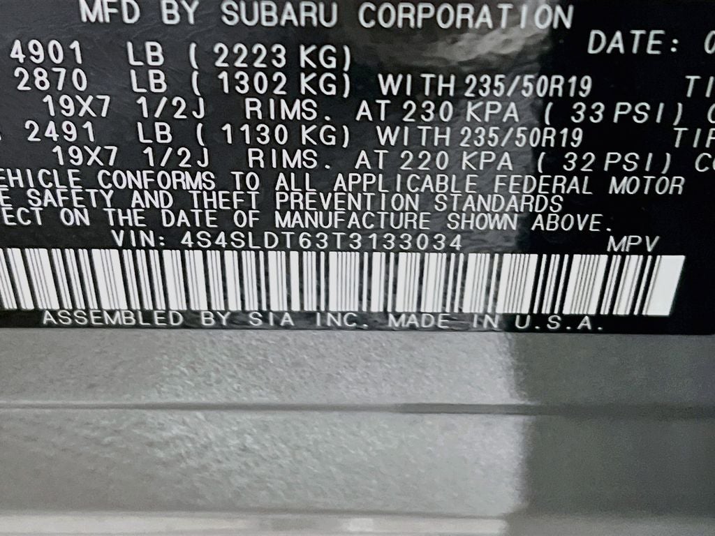 2026 Subaru FORESTER Touring
