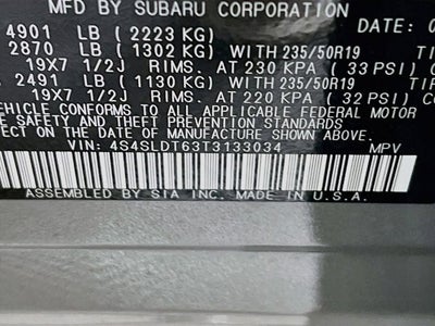2026 Subaru FORESTER Touring