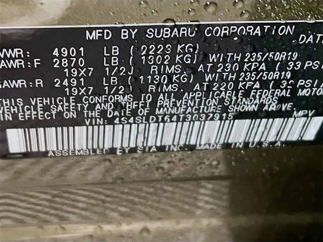 2026 Subaru FORESTER Touring