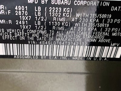 2026 Subaru FORESTER Touring