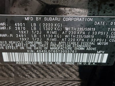 2026 Subaru FORESTER Touring