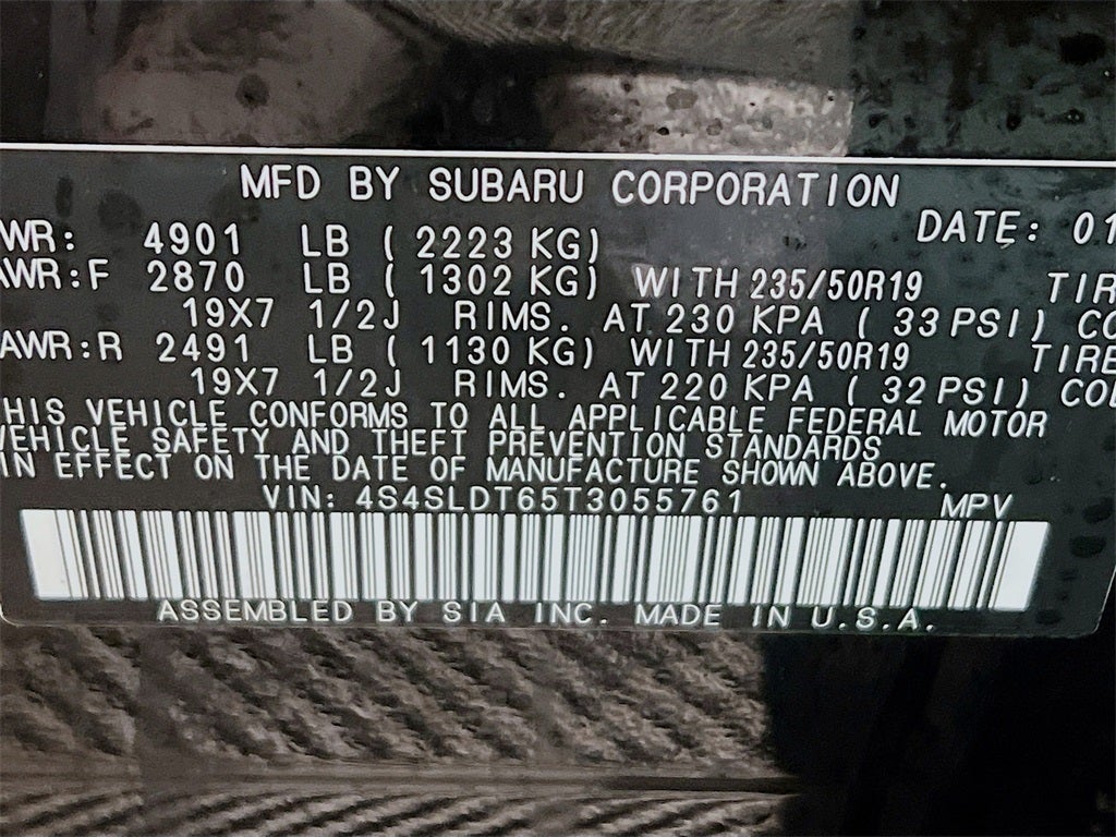 2026 Subaru FORESTER Touring