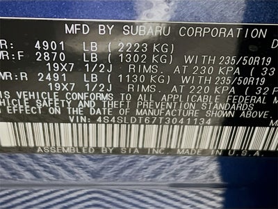 2026 Subaru FORESTER Touring