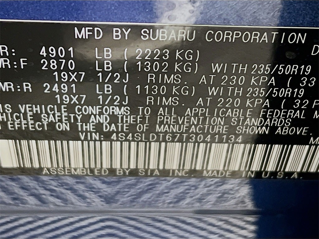 2026 Subaru FORESTER Touring