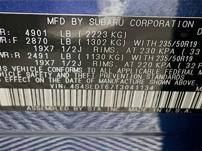 2026 Subaru FORESTER Touring