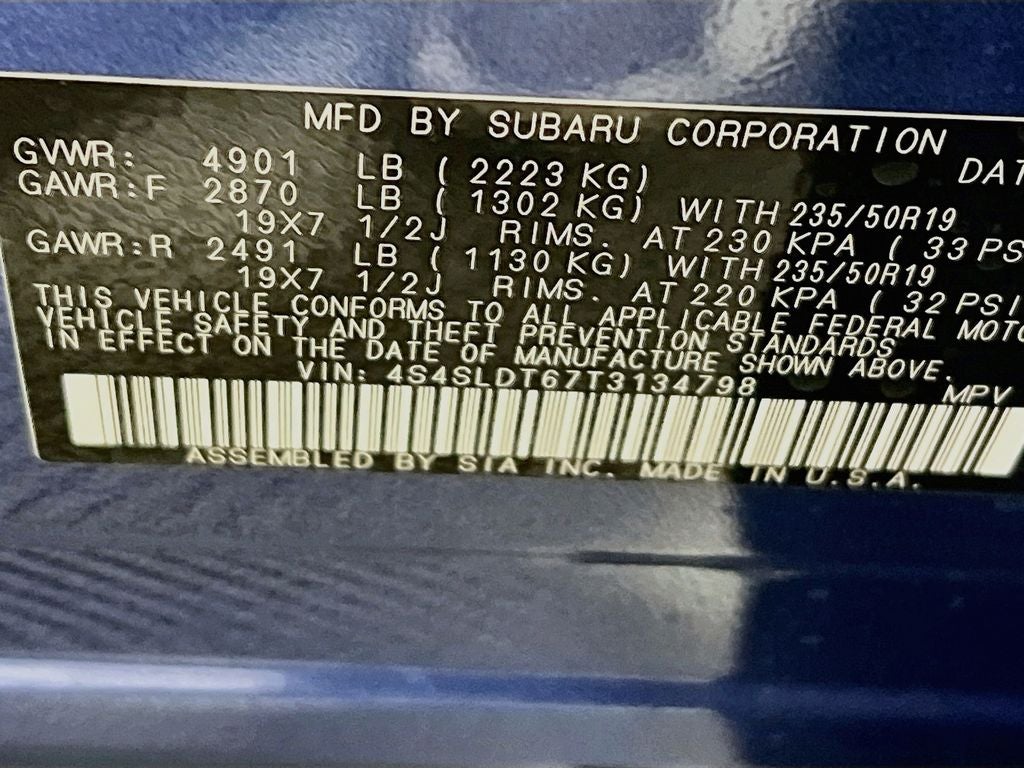 2026 Subaru FORESTER Touring