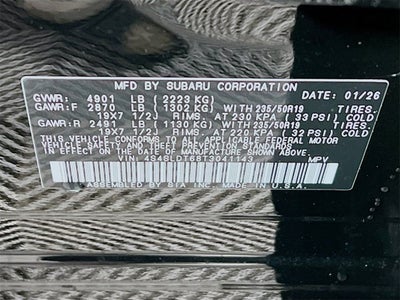 2026 Subaru FORESTER Touring