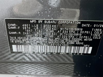 2026 Subaru FORESTER Touring