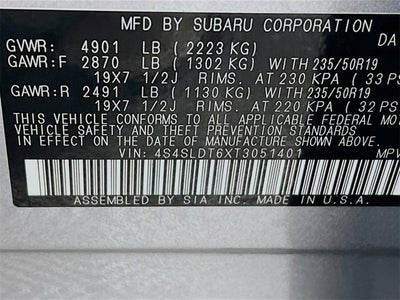 2026 Subaru FORESTER Touring