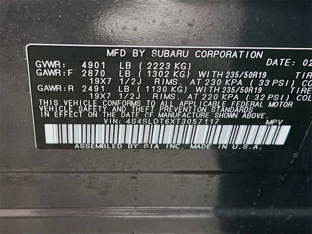 2026 Subaru FORESTER Touring