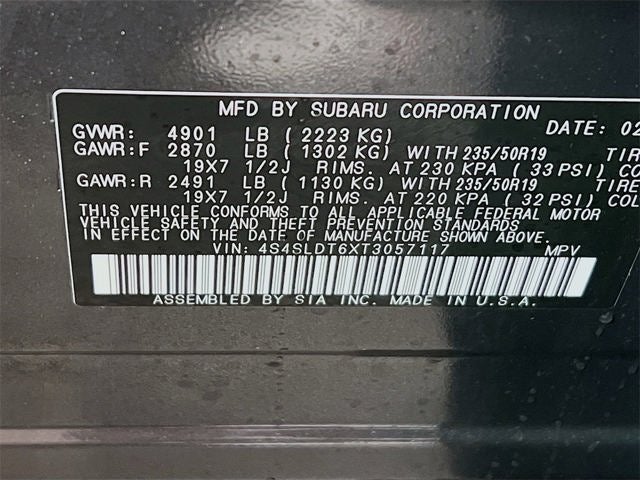 2026 Subaru FORESTER Touring