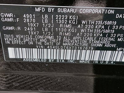 2026 Subaru FORESTER Touring