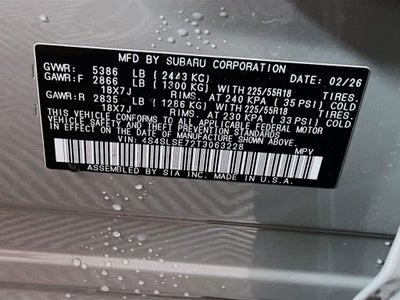 2026 Subaru FORESTER Premium Hybrid