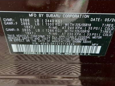 2026 Subaru FORESTER Limited Hybrid