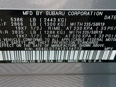 2026 Subaru FORESTER Touring Hybrid