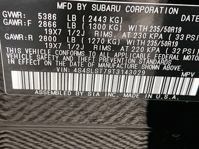 2026 Subaru FORESTER Touring Hybrid