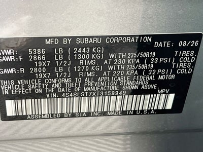 2026 Subaru FORESTER Touring Hybrid