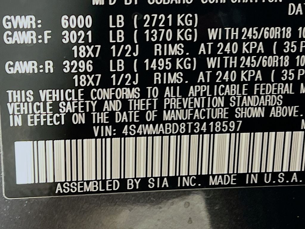 2026 Subaru ASCENT Premium 7-Passenger