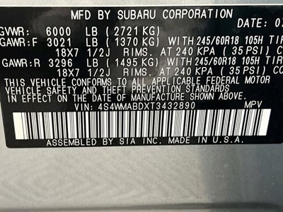 2026 Subaru ASCENT Premium 7-Passenger