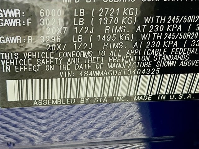 2026 Subaru ASCENT Limited 7-Passenger