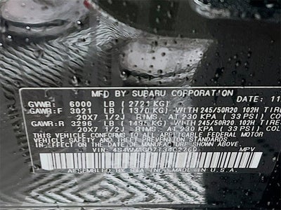 2026 Subaru ASCENT Limited 7-Passenger