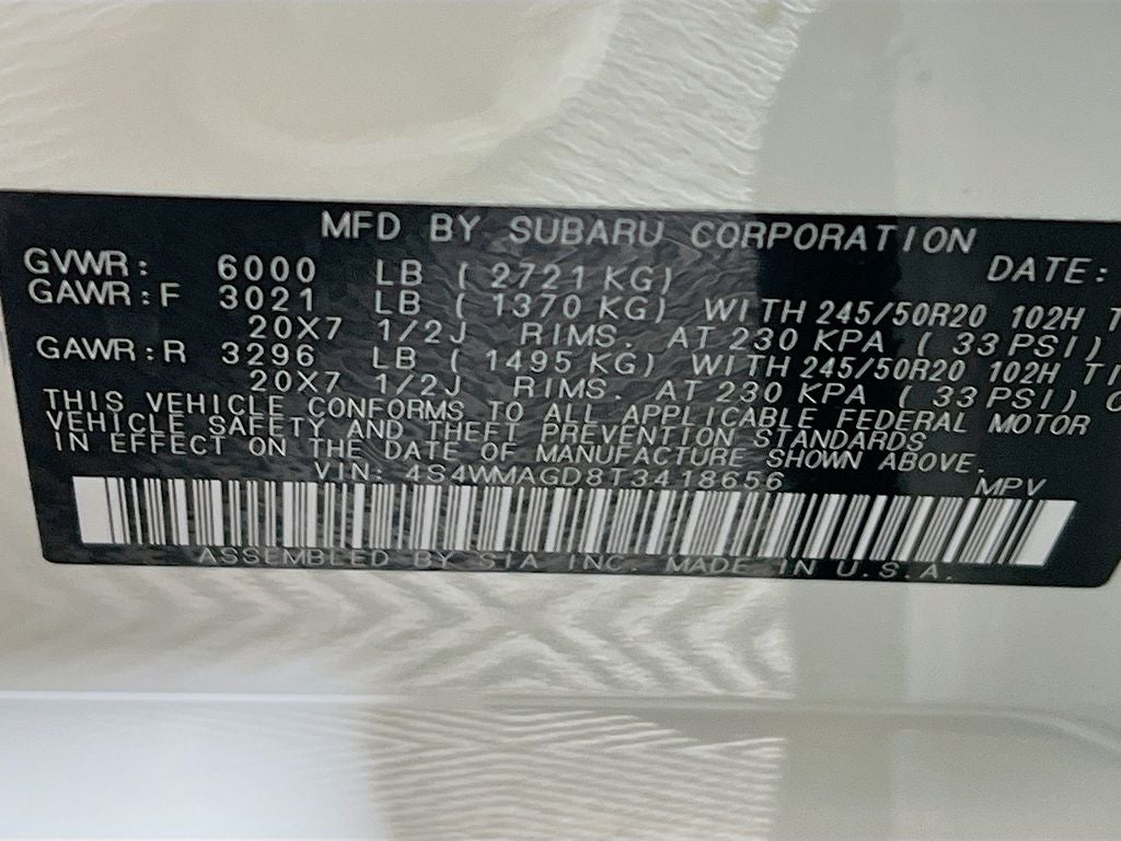 2026 Subaru ASCENT Limited 7-Passenger