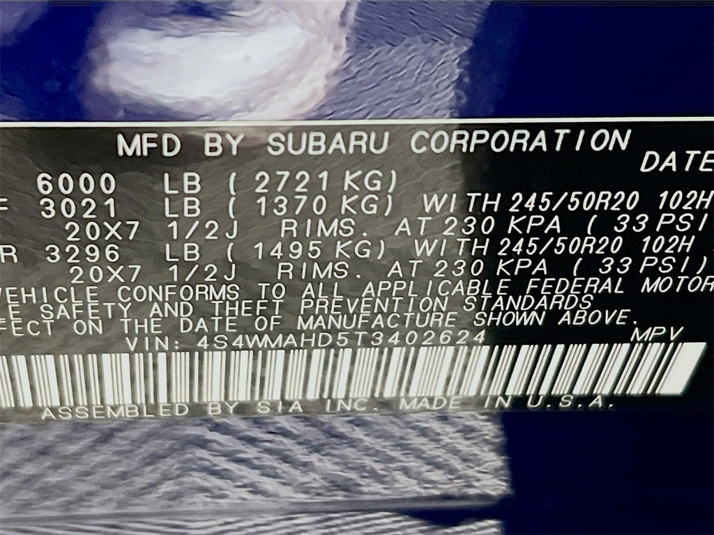 2026 Subaru ASCENT Limited Bronze Edition 7-Passenger