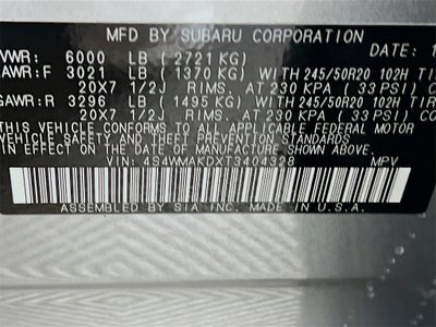 2026 Subaru ASCENT Touring 7-Passenger