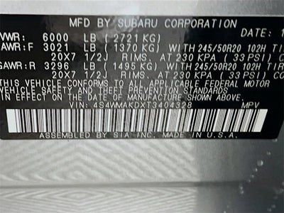 2026 Subaru ASCENT Touring 7-Passenger