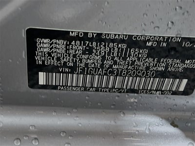 2026 Subaru IMPREZA Sport