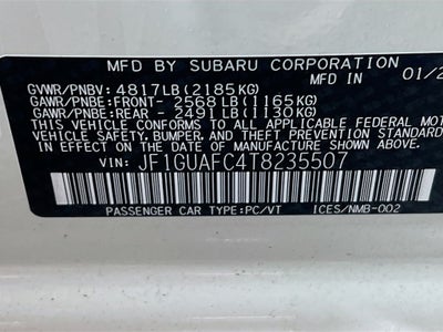 2026 Subaru IMPREZA Sport