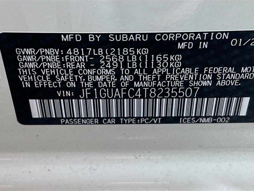 2026 Subaru IMPREZA Sport