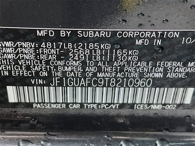 2026 Subaru IMPREZA Sport