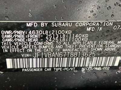 2026 Subaru WRX Limited