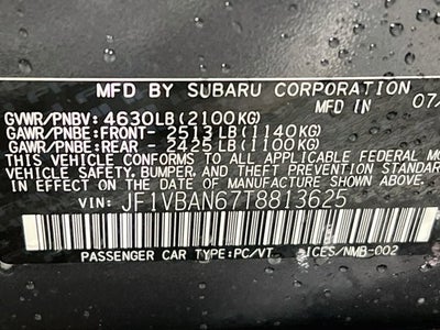 2026 Subaru WRX Limited