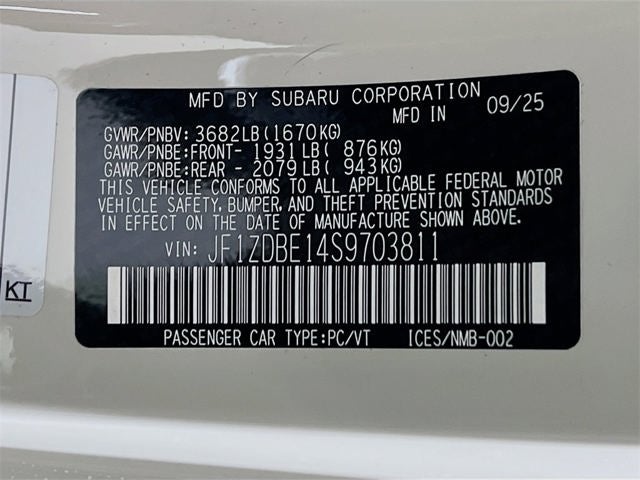 2025 Subaru BRZ Limited