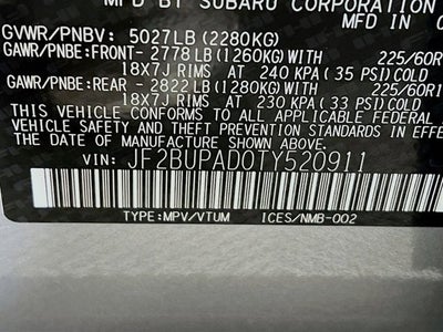 2026 Subaru OUTBACK Premium