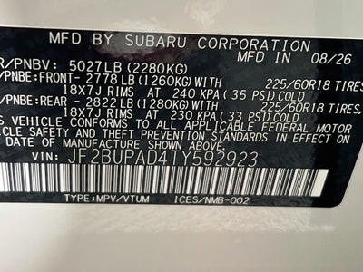 2026 Subaru OUTBACK Premium