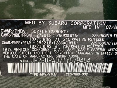 2026 Subaru OUTBACK Premium
