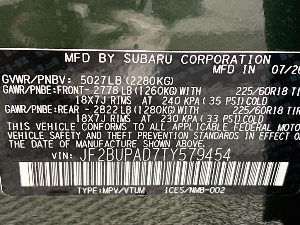 2026 Subaru OUTBACK Premium