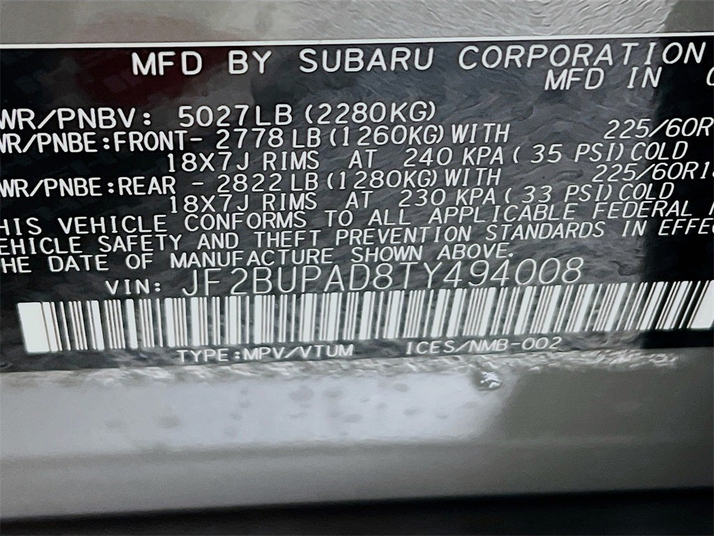 2026 Subaru OUTBACK Premium