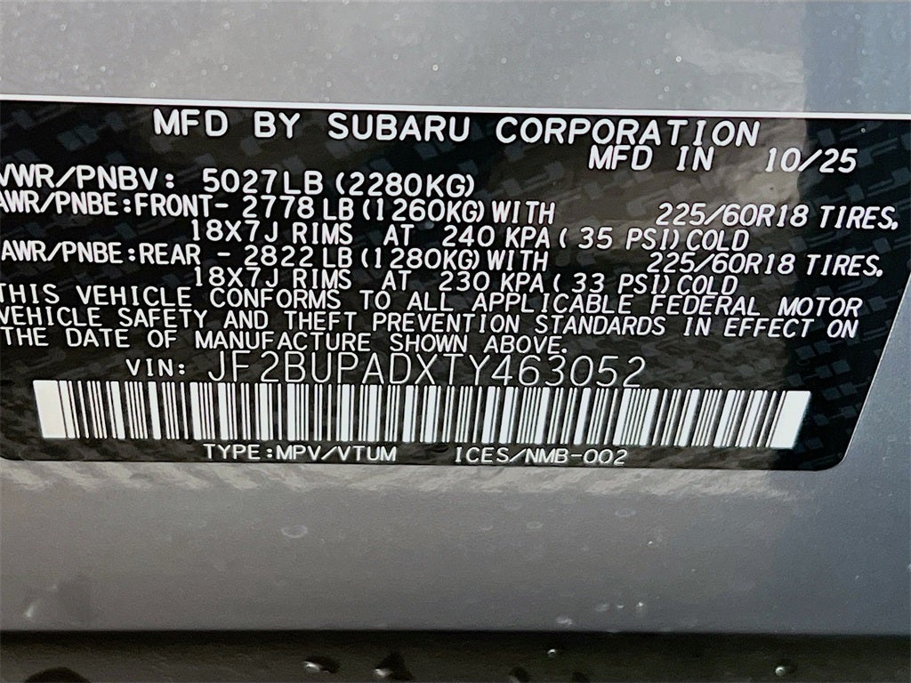 2026 Subaru OUTBACK Premium