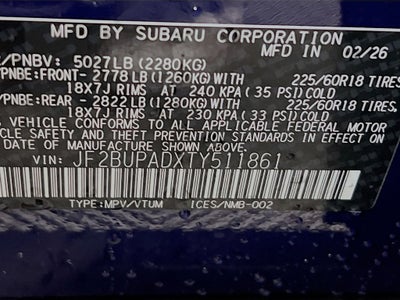 2026 Subaru OUTBACK Premium