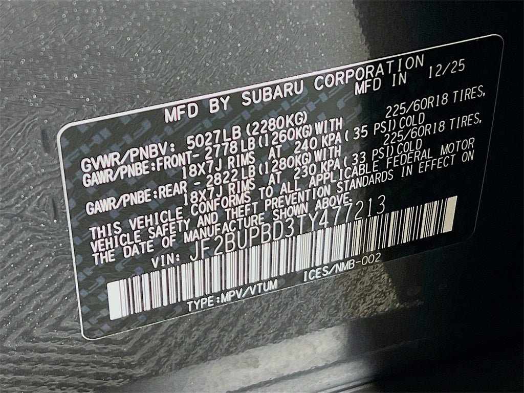 2026 Subaru OUTBACK Premium