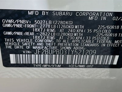 2026 Subaru OUTBACK Premium