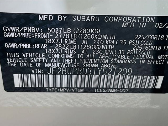 2026 Subaru OUTBACK Premium